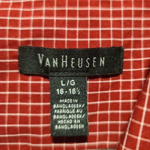 Van Heusen Men's Shirt - Large (D2) - Picture 3 of 4
